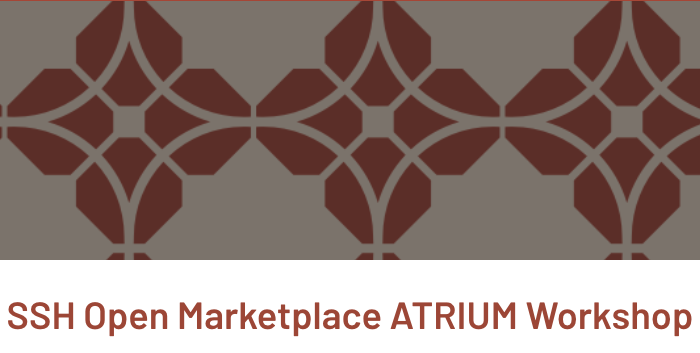 SSH Open Marketplace ATRIUM Workshop screenshot