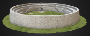 An Grianán, Stone Fort 3D Model. The Discovery Programme.