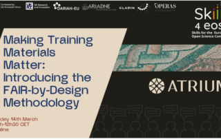 Making Training Materials Matter: Introducing the FAIR-by-Design Methodology Flyer image